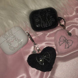 [MADE] twinkle twinkle heart ribbon key holders