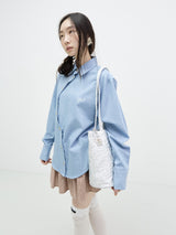 Neucha ウェーブシャツデニム