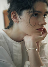 [925 silver] Deux.silver.122 / ラインピアス (シルバー)