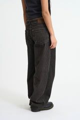 Heavy warm corduroy wide pants