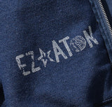26SS★ Faded Washed Crop Hood Zip-Up