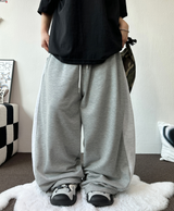 SIDE COLORATION PINTUCK BALLOON PANTS 💙🩶🖤🤍3COLOR