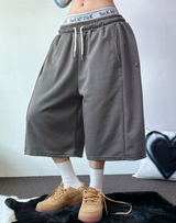 SNAP OVER BASIC BERMUDA PANTS 🩵💕🧸🤎8COLOR