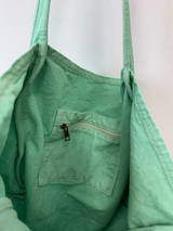 pastel canvas washing bag