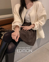 【MADE】Buckle cardigan jacket