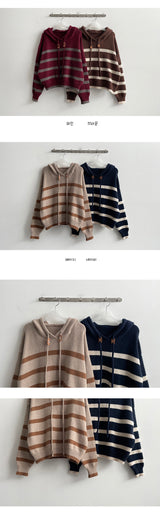 Totsu Dangora Hoodie Knitwear