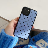 dot epoxy bumper case(cornflower blue)