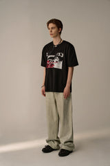 レトロカーロゴTシャツ