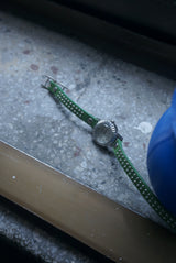 GREEN STUD ◇ CHOKER OR WATCH