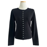 Annie Slim Button Long Sleeve Cardigan