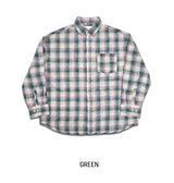 Cross-check seersucker shirt