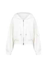 [MADE] レタリングワッペンフードジップアップ (HOODIE ONLY)