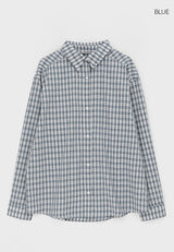 [MADE] ミュートオーバーサイズフィットチェッカードシャツ