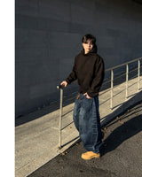 El domingo balloon denim pants