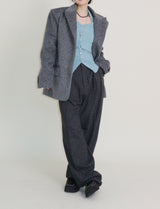 Winter Alpaca Formal Single Jacket (Wool Jacket) (Lining 2 Ounces)