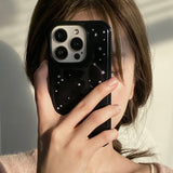 [MADE] little star epoxy bumper case - black