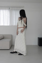 lace doho skirt (2color)