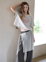 (SK-5017)LEAH LACE LAYERED SKIRT