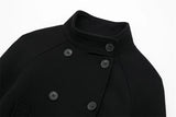 Vienna Double Button Crop Coat