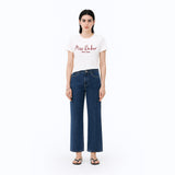Miss Baker Embo Needle T-shirts White