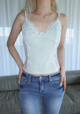 Pastel Mint Lace Sleeveless