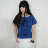 ルミクロップTシャツ [Navy]
