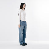 Basic U neck T-shirt 002