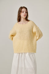 Mohair knit (Grey)