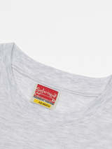 1/2 BAT LOGO TEE (GRAY)