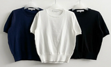 Selling round short sleeve knit