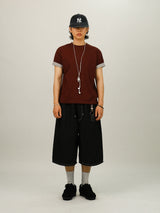 EN STAR Pocket Denim Bermuda Pants