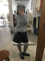 Avon striped hoodie (3color) 