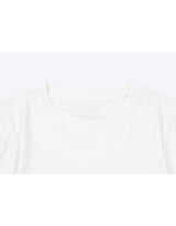 キャノーラブルームリボンプリントTシャツ アイボリー