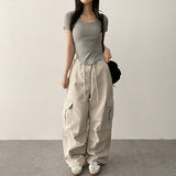 エンズヘムラウンドUネックスリムショートスリーブTシャツ