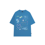 キッチュアイコングラフィックオーバーフィットTシャツ