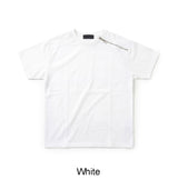 Cor zipper slim short-sleeve tee