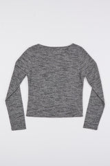 Vanilla slab snap cardigan