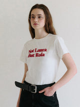 ROLA LOGO GRAPHIC T-SHIRT WHITE