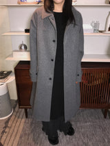 Leon wool long coat 
