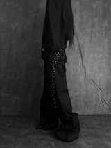 shine studded cotton pants (2color)