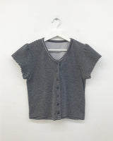Copenhagen striped cardigan (2color)