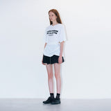 Box tied tee white