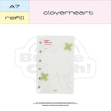 A7 clover heart refill