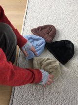 No.1527 F fur BEANIE (4color)