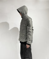 Leaf vein VEST SUEDE