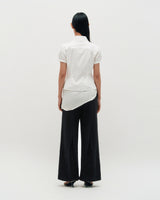 Pleated Wide Lounge Pants _ Black