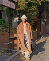 レトジッパーポケットブラッシュスウェットカーゴパンツ