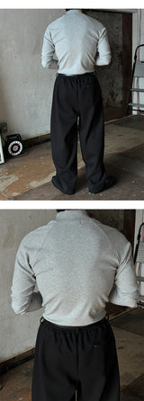 [S/S] Raglan golgi muscle half zip up(2color)