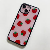 [MADE] strawberry epoxy bumper case