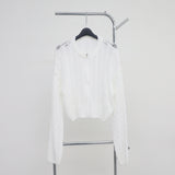 Uva see-through knit cardigan